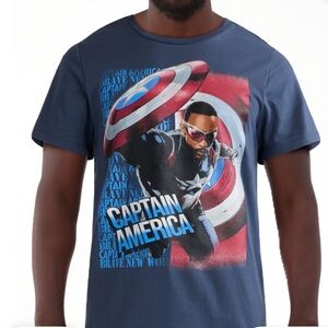 Marvel Captain America Shield Tee - NWT